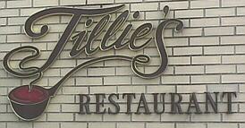 Sign from Tillie's Restaurant, McKeesport, PA